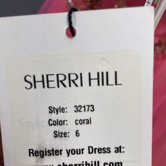Sherri Hill Formal/Prom Dress Style 32173 NWT - Picture 9 of 10